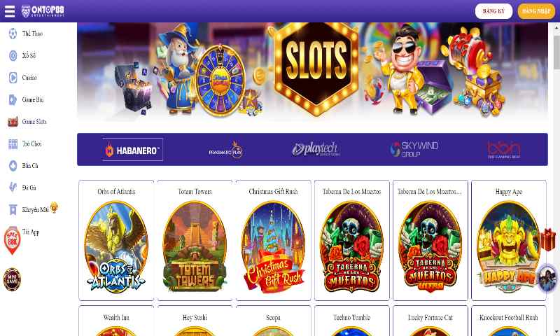 ontop88 sở hữu đa dạng các thể loại game slot cực kỳ hấp dẫn game thủ