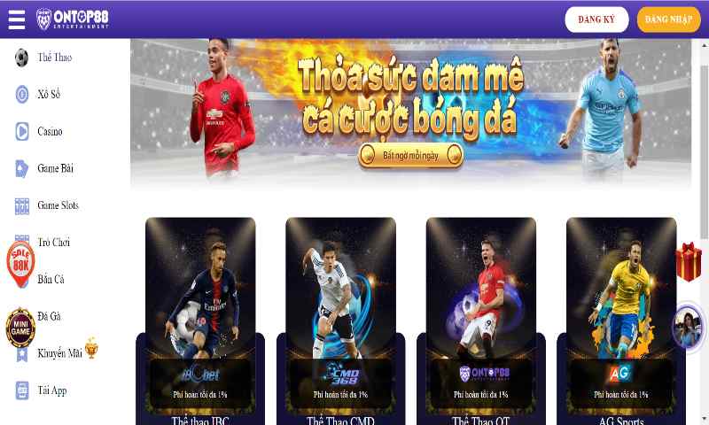 Cá cược thể thao, đặc biệt là bóng đá, được yêu mến ở KUBET