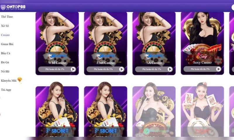 Các sảnh game ở KUBET cực kỳ thu hút và sinh động